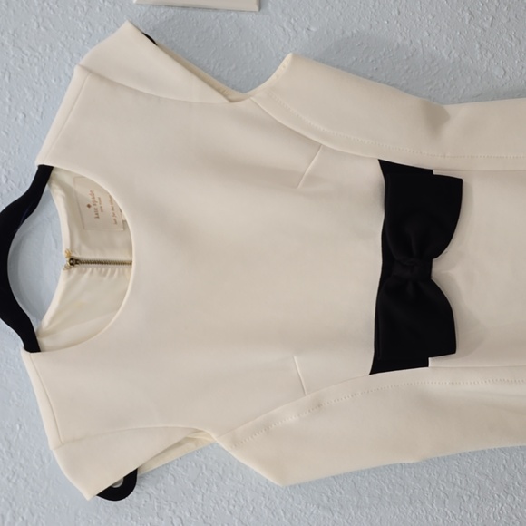 NWOT Kate Spade White Bow Dress size 4 - Picture 4 of 10